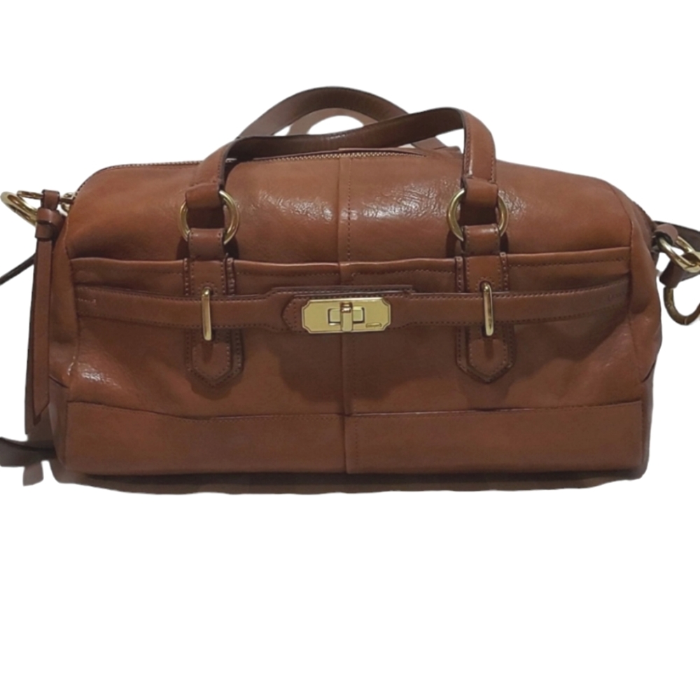 41. COACH CHELSEA LEATHER SATCHEL!